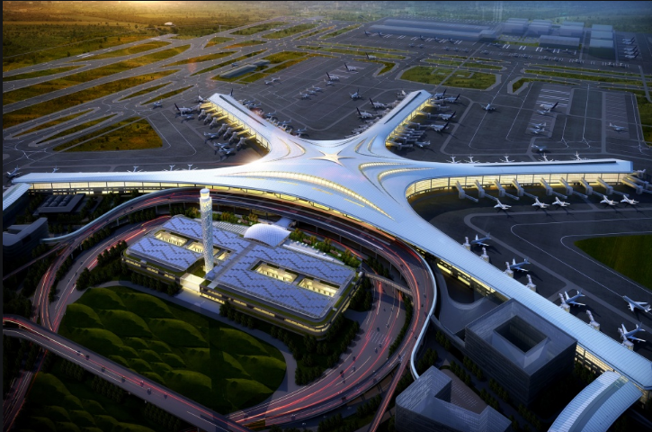 青島膠東國際機(jī)場(chǎng)太陽能項(xiàng)目